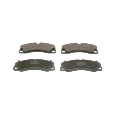 Billede af BOSCH 0 986 424 925 Bremseklodser Low Metallic med anti knirke plade, monteringsvejledning PORSCHE: 911 Coupe