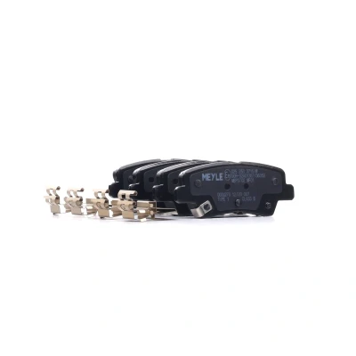 Billede af MEYLE 025 253 3715/W Bremseklodser ORIGINAL Quality bagaksel med akustisk advarsel for slid anti knirke plade tilbehør