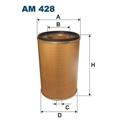 Billede af FILTRON AM 428 Luftfilter 345 230 Filterindsats