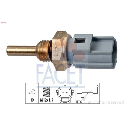 Billede af FACET 7.3334 Sensor, kølevæsketemp. Made in Italy OE Equivalent