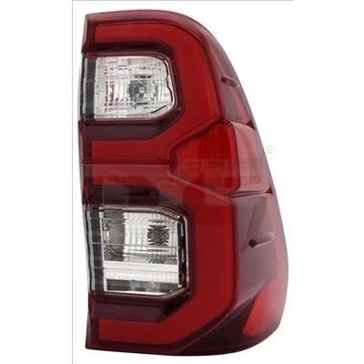 Billede af TYC 11 15140 16 2 Baglygter venstre LED Rød med pærefatning, uden TOYOTA: Hilux VIII Pick up