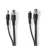 Billede af CCTV Overvågningskabel BNC / DC 20.0 m Runde PVC Sort Gaveæske