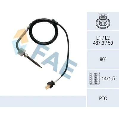 Billede af FAE 68015 Sensoren efter partikelfilter MERCEDES BENZ: Vito Bus, ML klasse, E klasse T modell