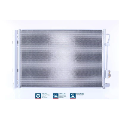 Billede af NISSENS 940636 Kondensator med tørrer Aluminium 540 R 134a HYUNDAI: i20 I Hatchback