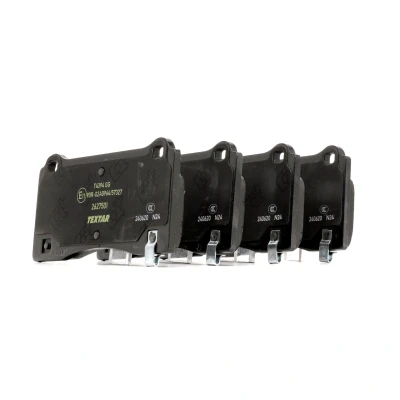 Billede af TEXTAR 2627501 Bremseklodser med akustisk advarsel for slid TESLA: Model 3, Y