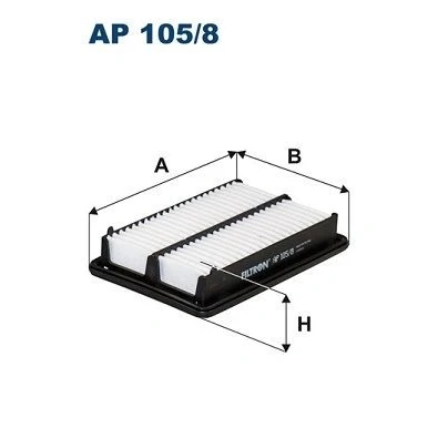 Billede af FILTRON AP 105/8 Luftfilter 47 157,5 240 Filterindsats HONDA: CR V 4