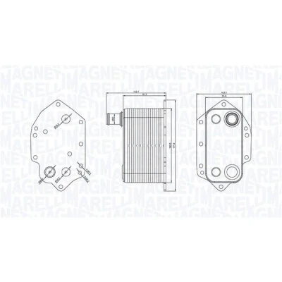 Billede af MAGNETI MARELLI 350300004000 Olieradiator BMW: 3 Touring