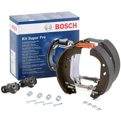 Billede af BOSCH 0 204 114 112 Bremsesæt, trommelbremser med tilbehør, hjulbremsecylinder PEUGEOT: Expert I Van