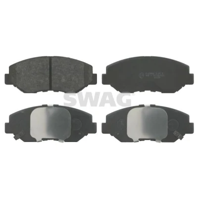 Billede af SWAG 85 91 6552 Bremseklodser foraksel med akustisk advarsel for slid anti knirke plade HONDA: CR V 2, 3