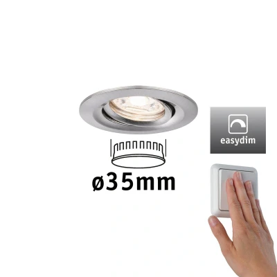 Billede af Paulmann Nova mini Plus indb. spot easydim jern