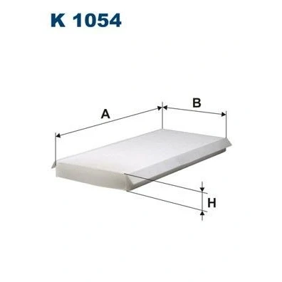 Billede af FILTRON K 1054 Kabinefilter Partikelfilter 350 160 30 FORD: Focus Mk1 Stationcar, Hatchback, Transit Connect Van