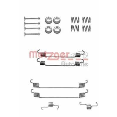 Billede af METZGER 105 0820 Tilbehørssæt, bremsebakker TOYOTA: Aygo, Yaris I Hatchback, CITROËN: C1 I, II, SUZUKI: SWIFT 3, Splash, 2