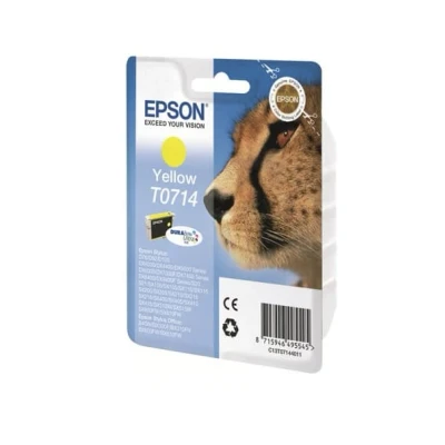 Billede af Epson T0714 Yellow Original Blækpatron