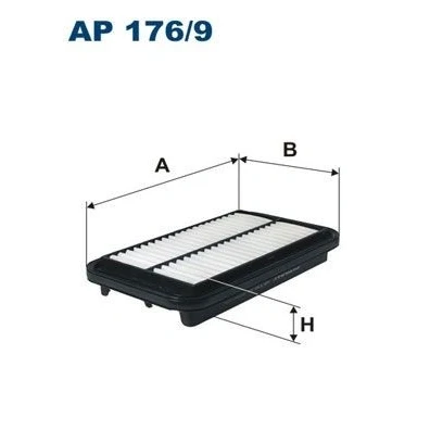Billede af FILTRON AP 176/9 Luftfilter 39 145 245 Filterindsats SUZUKI: Alto VII, NISSAN: Pixo