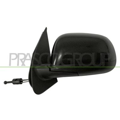 Billede af Sidespejl Prasco Premium DS0147104P med kabel venstre sort konveks