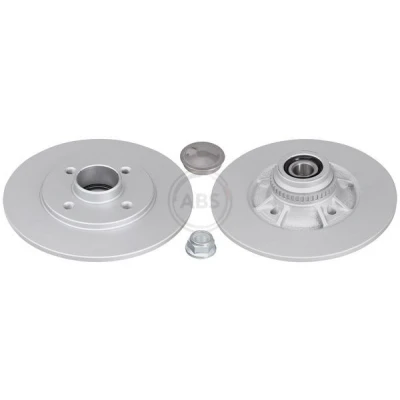Billede af A.B.S. 16058C Bremseskiver 238 8 4 100 fuldstændigt coatet med ABS sensorring RENAULT: CLIO 2, MEGANE 1 Cabriolet