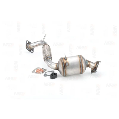 Billede af NAP carparts CAK10287 Katalysator Euro 4 (D4) SRFA/ SRFB/ SRFC/ , SRFD/ SRFE/ QVFA med monterings /fastgørelsesmateriale 840mm