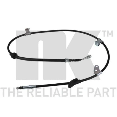 Billede af NK 904005 Håndbremsekabel 1636/1449 Skivebremse HONDA: CIVIC 6 Stufenheck