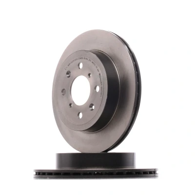 Billede af BREMBO COATED DISC LINE 09.9728.11 Bremseskiver 253 17 4 indvendigt ventileret coatet med skruer SUZUKI: IGNIS 2, Wagon R+ II Hatchback