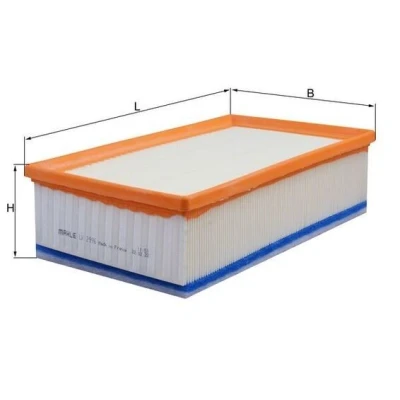 Billede af MAHLE ORIGINAL LX 2996 Luftfilter 85,3 178 301,0 Filterindsats CITROËN: C5 III Stationcar, 3, C6 Sedan