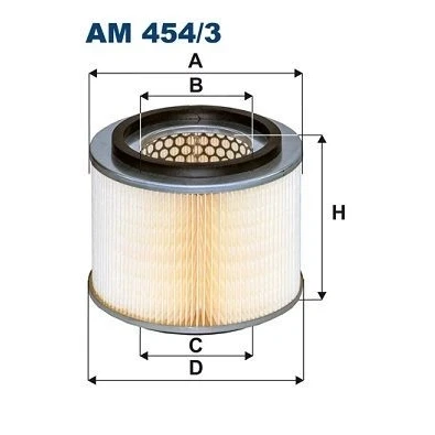 Billede af FILTRON AM 454/3 Luftfilter 146 178,5 Filterindsats NISSAN: Patrol GR 5 SUV, Pick Up