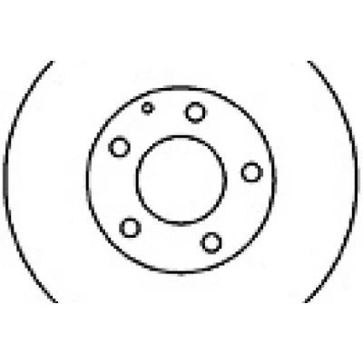 Billede af MAPCO 25534 Bremseskiver foraksel 296 28 5 ventileret