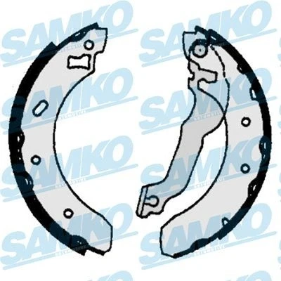 Billede af LPR 06770 Bremsebakker 228,6 44 FORD: Escort 6 Cabrio, 5 Kombi,