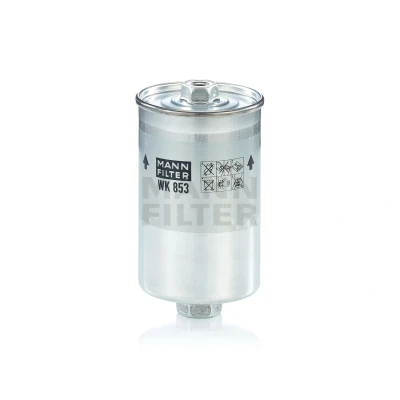 Billede af MANN FILTER WK 853 Brændstoffilter Ledningsfilter VOLVO: 240 Sedan, 940 I Stationcar, VOLKSWAGEN: GOLF 2, Scirocco II