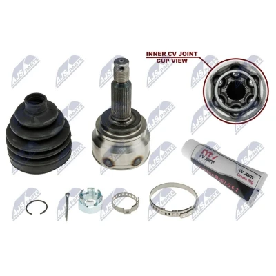 Billede af NTY NPZ MS 036 Knokkelled CVT automatgear (trinløst), manuelt gear, venstre foraksel, højre gearkasse monteret