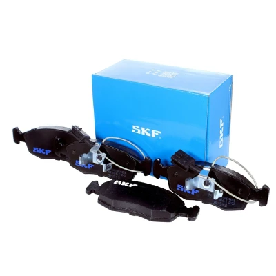 Billede af SKF VKBP 80146 E Bremseklodser Inkl. slidadvarselskontakt FIAT: 500 Hatchback, Grande Punto C Cabriolet