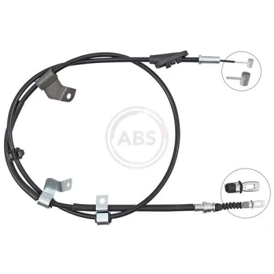 Billede af A.B.S. K10072 Håndbremsekabel 1855 Skivebremse