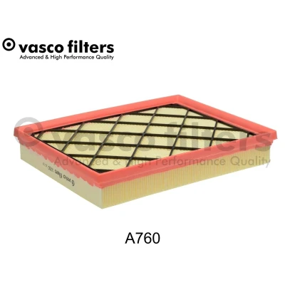 Billede af DAVID VASCO A760 Luftfilter rektangulær Filterindsats med integreret gitter FORD: Kuga Mk3, Focus Mk4 Turnier, Hatchback