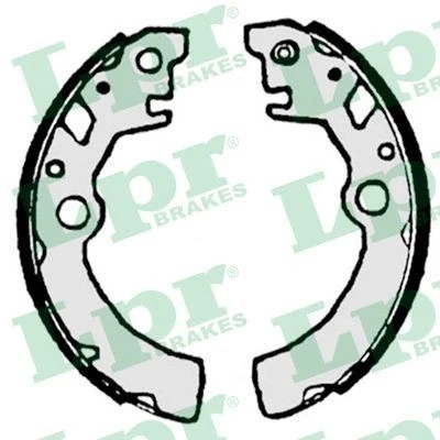 Billede af LPR 07215 Bremsebakker 180 25 SUZUKI: Wagon R+ II Hatchback, I Hatchback