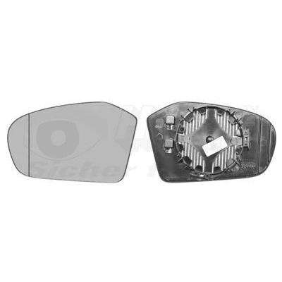 Billede af VAN WEZEL 3017837 Spejlglas venstre MERCEDES BENZ: B klasse