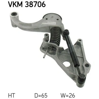 Billede af SKF VKM 38706 Strammehjul