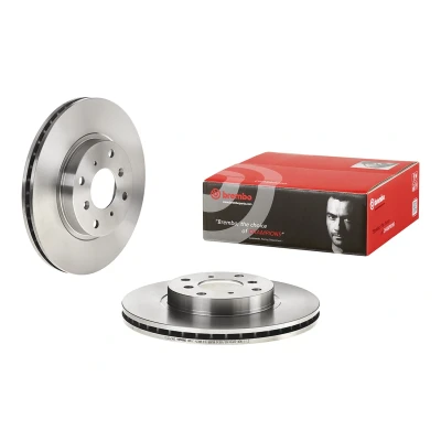 Billede af BREMBO 09.6752.10 Bremseskiver 282 23 4 indvendigt ventileret med skruer HONDA: CIVIC 6 Fastback, Hatchback, PRELUDE