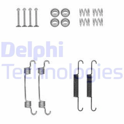 Billede af DELPHI LY1381 Tilbehørssæt, parkeringsbremsebakker HYUNDAI: Sonata V, Tucson, Matrix