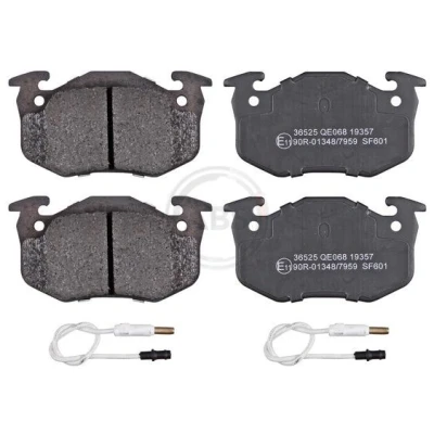Billede af A.B.S. 36525 Bremseklodser Inkl. slidadvarselskontakt RENAULT: TWINGO 1, Super 5 Hatchback