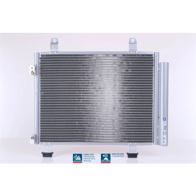 Billede af NISSENS 940122 Kondensator med tørrer Aluminium 474 R 134a SUZUKI: Splash