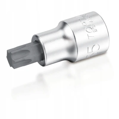 Billede af TOPTUL BCFA1655 Skraldenøgleindsats (Hexagon) 1/2 T55 Krom vanadium stål Torx