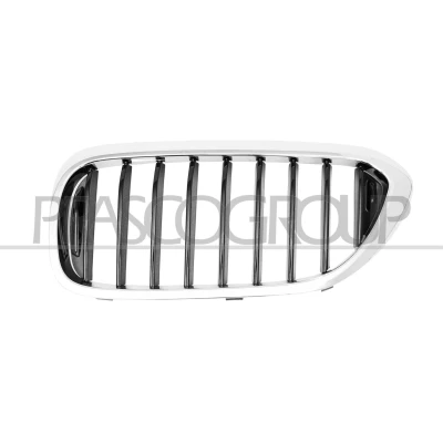 Billede af PRASCO BM0522024 Kølergitter venstre chrom/sort BMW: 5 Touring, Sedan