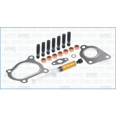 Billede af AJUSA JTC11507 Montagesæt, lader with studs, syringe oil med pakninger monteringsvejledning OPEL: Vivaro A Combi