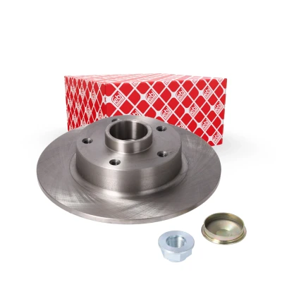 Billede af FEBI BILSTEIN 38307 Bremseskiver bagaksel 260 8 5 114,3 fuldstændigt olieret med ABS sensorring, fedtkappe, beskyttelseskappe/manchet