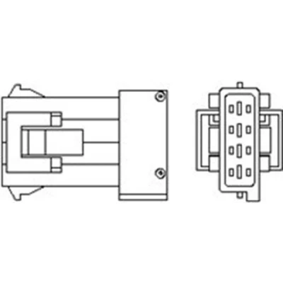 Billede af MAGNETI MARELLI 466016355122 Lambdasonde opvarmet 4 CITROËN: C5 II Hatchback, I Stationcar, PEUGEOT: 407 SW, Sedan