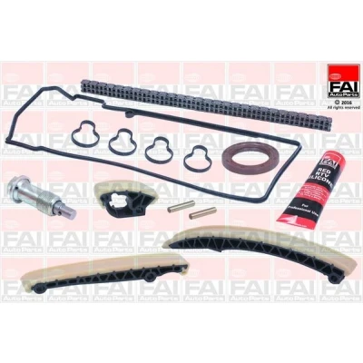 Billede af FAI AutoParts TCK144 Styrekædesæt med pakninger, uden tandhjul Simplex, Boltkæde MERCEDES BENZ: Sprinter 3 T Bus, C klasse modell, Coupe