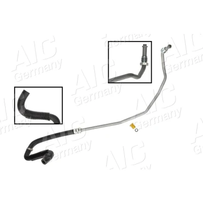 Billede af AIC 58574 Hydraulikslange, styretøj fra tandstang til ekspansionsbeholder VOLKSWAGEN: GOLF 3 Cabrio,