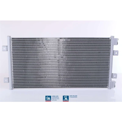 Billede af NISSENS 94811 Kondensator uden tørrer Aluminium 605 R 134a
