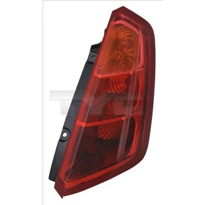 Billede af TYC 11 12279 01 2 Baglygter højre uden lampeholder FIAT: Grande Punto Hatchback