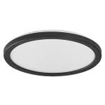 Billede af Smart+ orbis ultra slim backlight 15w/tw+rgb 235mm sort wifi
