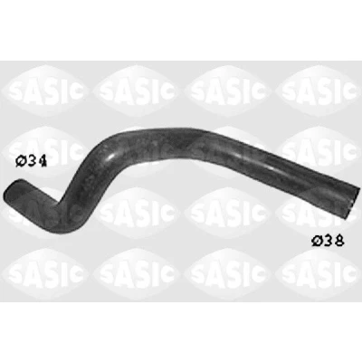 Billede af SASIC SWH6721 Kølerslanger nede til venstre OPEL: Corsa C Hatchback